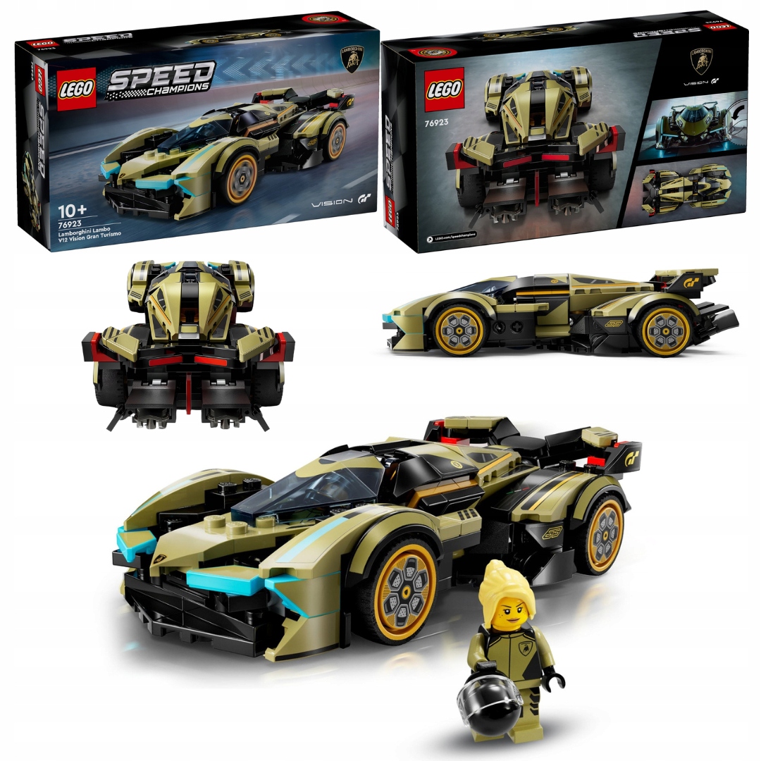 Lego Speed Champions 76923 Auto Lamborghini Lambo V12 Vision Gt Auto