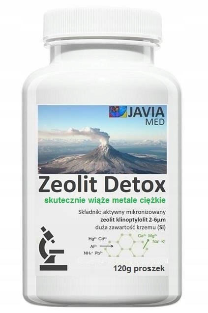 

Zeolit Detox Aktywowany Usuwa Metale Ciężkie 120g