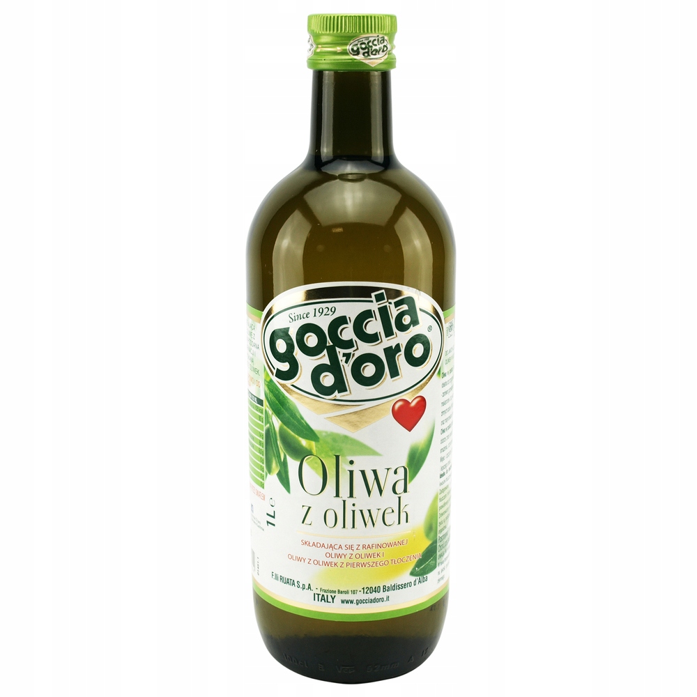 Oliwa z oliwek pure (rafinowana) Goccia D'Oro 1000 ml 1 L