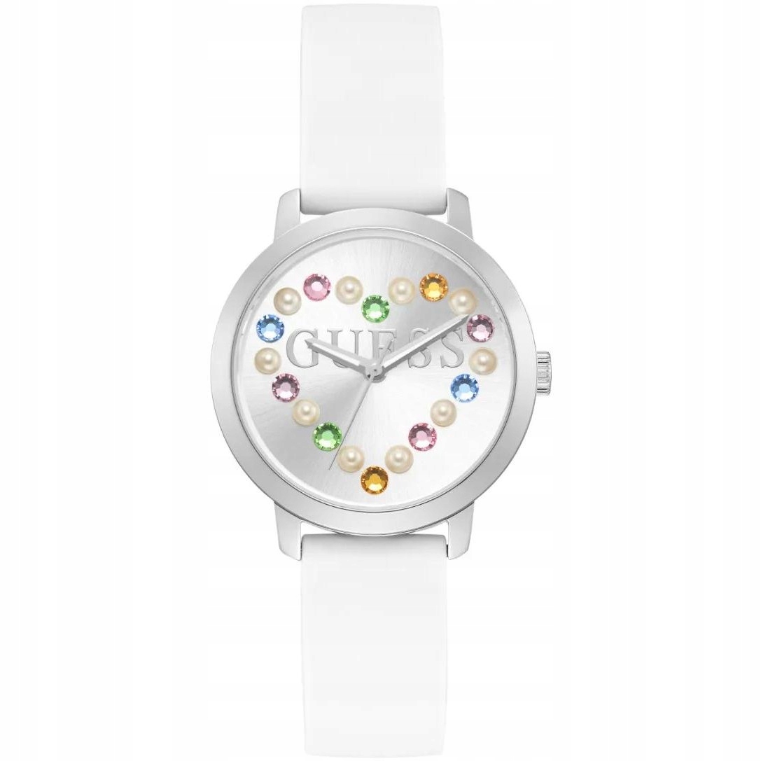 Dámské hodinky Guess GW0998L1 Zirkony bílé