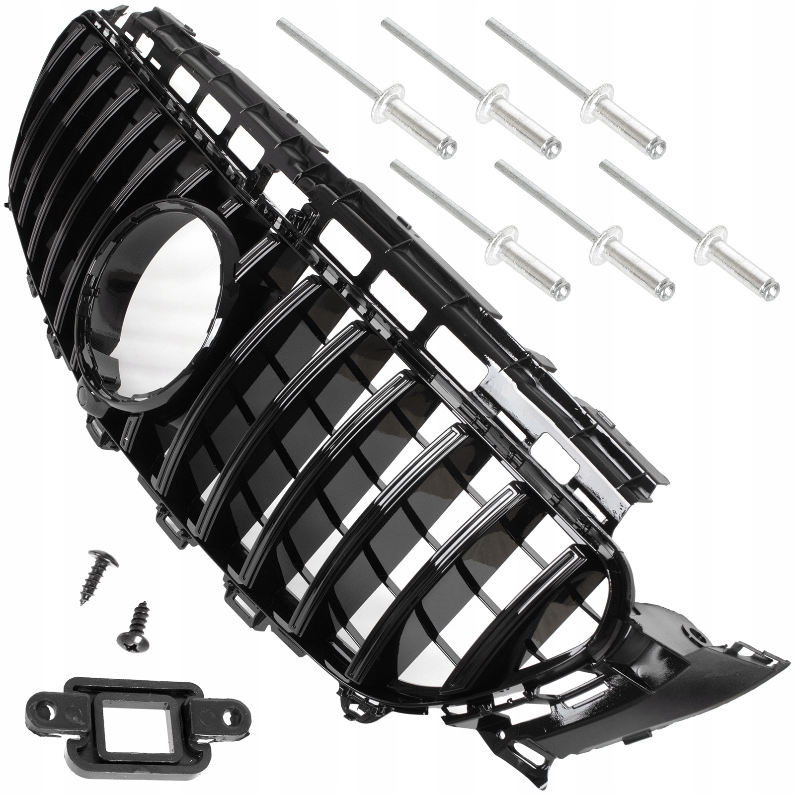 Mercedes W213 S213 W238 C238 Atrapa Grill Amg Panamericana Černý Lesk