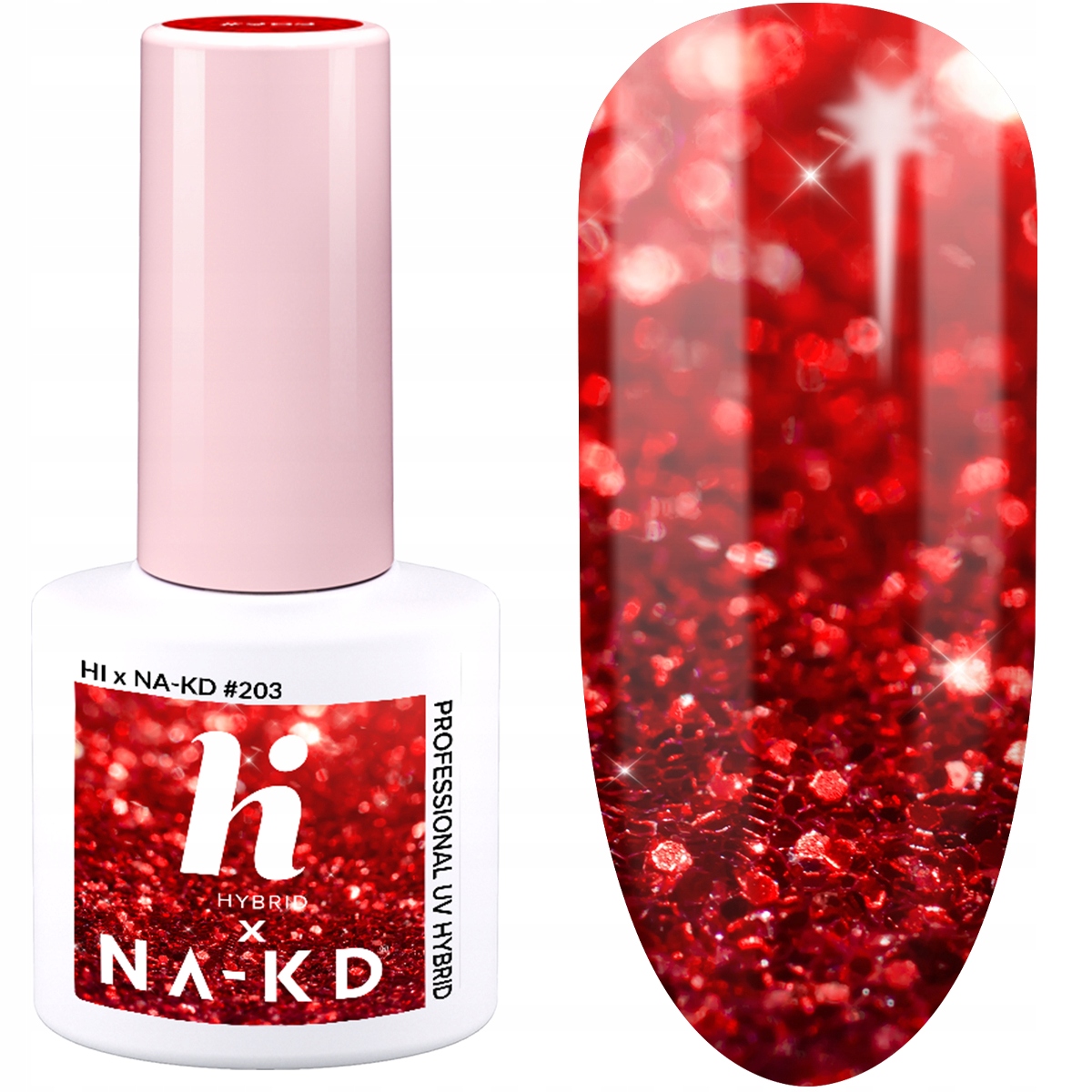 

203 Hi Hybrid Lakier Hybrydowy Red Elements 5ML