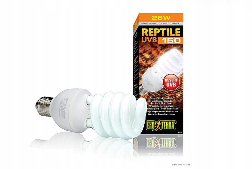 

Żarówka Reptile Uvb 150 Exoterra 25W dla gadów