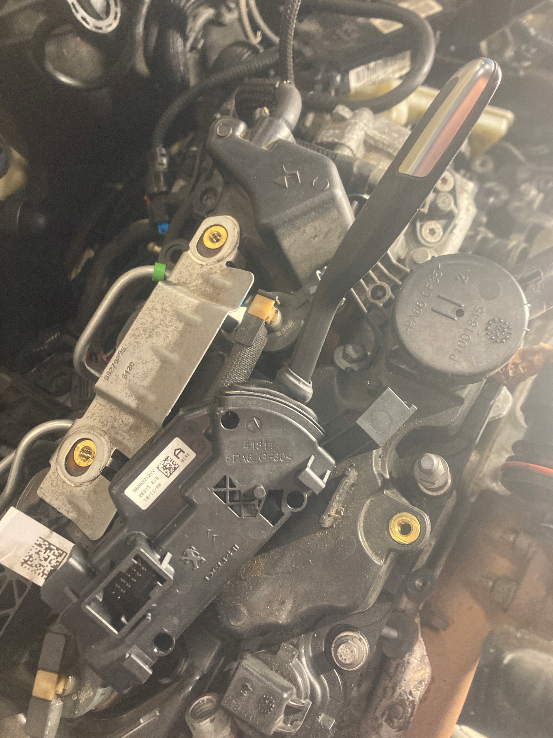 Citroen C4 Spacetourer Picasso II manetka zmiany biegów 98002212VV