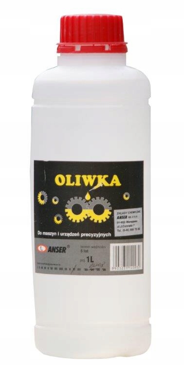OLEJ WAZELINOWY OLIWA OLIWKA TECHNICZNA SMAR 5L