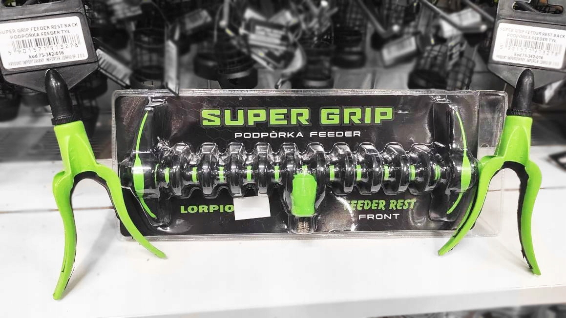 ZESTAW LORPIO SUPER GRIP FEEDER 1x PRZÓD + 2x TYŁ Rodzaj pojedyncza podpórka