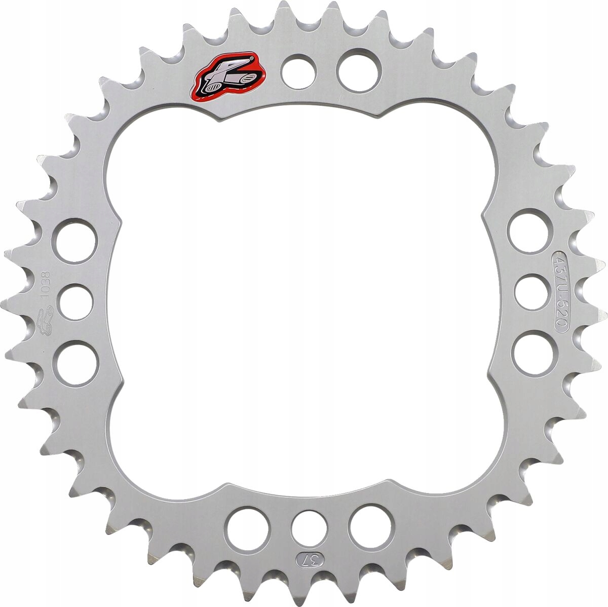 Ozubené Koleso Zadné Renthal R 520 37T Silver Ultralight Yamaha Yfm 250/700 Yfz 450