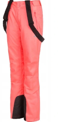 DAMSKIE SPODNIE NARCIARSKI 4F SPDN001 ŁOSOSIOWY XL