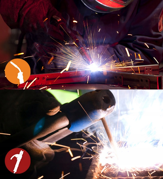 SPAWARKA 2w1 MIGOMAT Magnum MIG MMA zestaw Prąd spawania 160 A