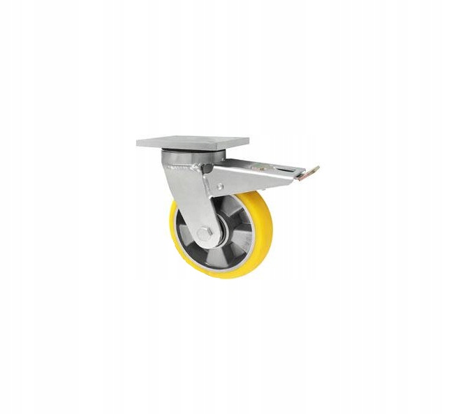 Hliníkovo-polyuretanové kolo pro otočné zatížení, brzda S160