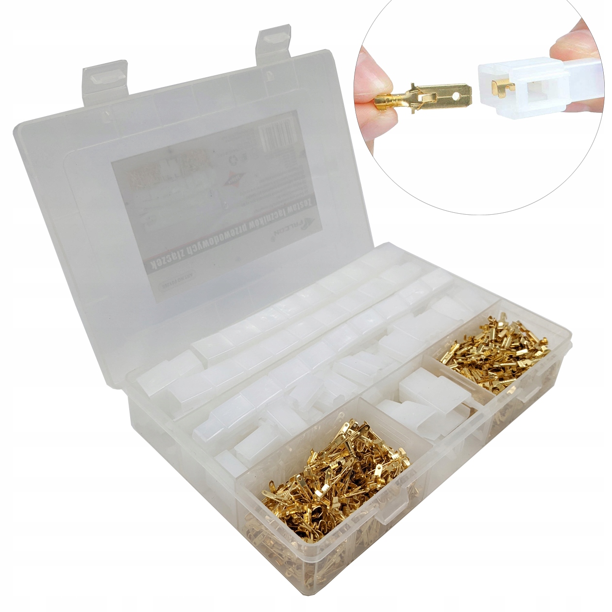 

Zestaw Łączników Przewodowych Złączek Złącz 580 El