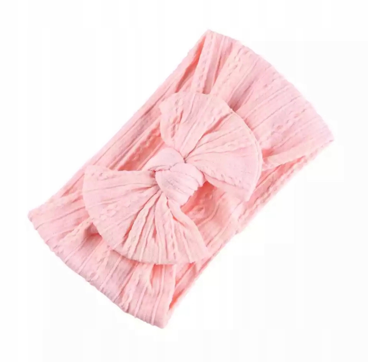 

Opaska do włosów dziecięca materiałowa kokardka