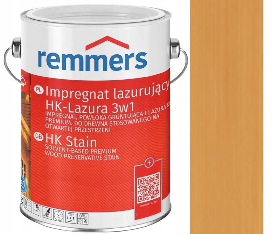 

Remmers Hk-lasur Lazura 5L Dąb Jasny 2264