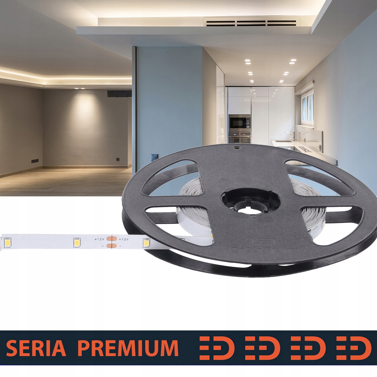 TAŚMA PREMIUM 5V 60 LED 4000-4500K