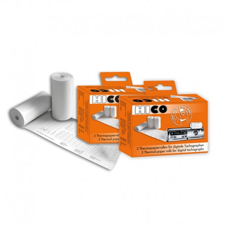 

Papier termiczny do tachografu Hico rolka tacho 5x