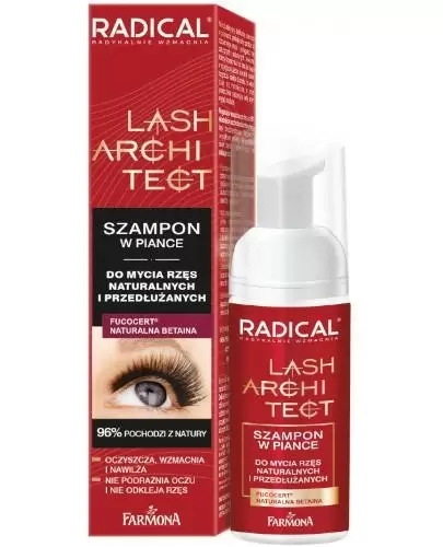 Farmona Radical Lash Architect szampon w piance do mycia rzęs 50 ml