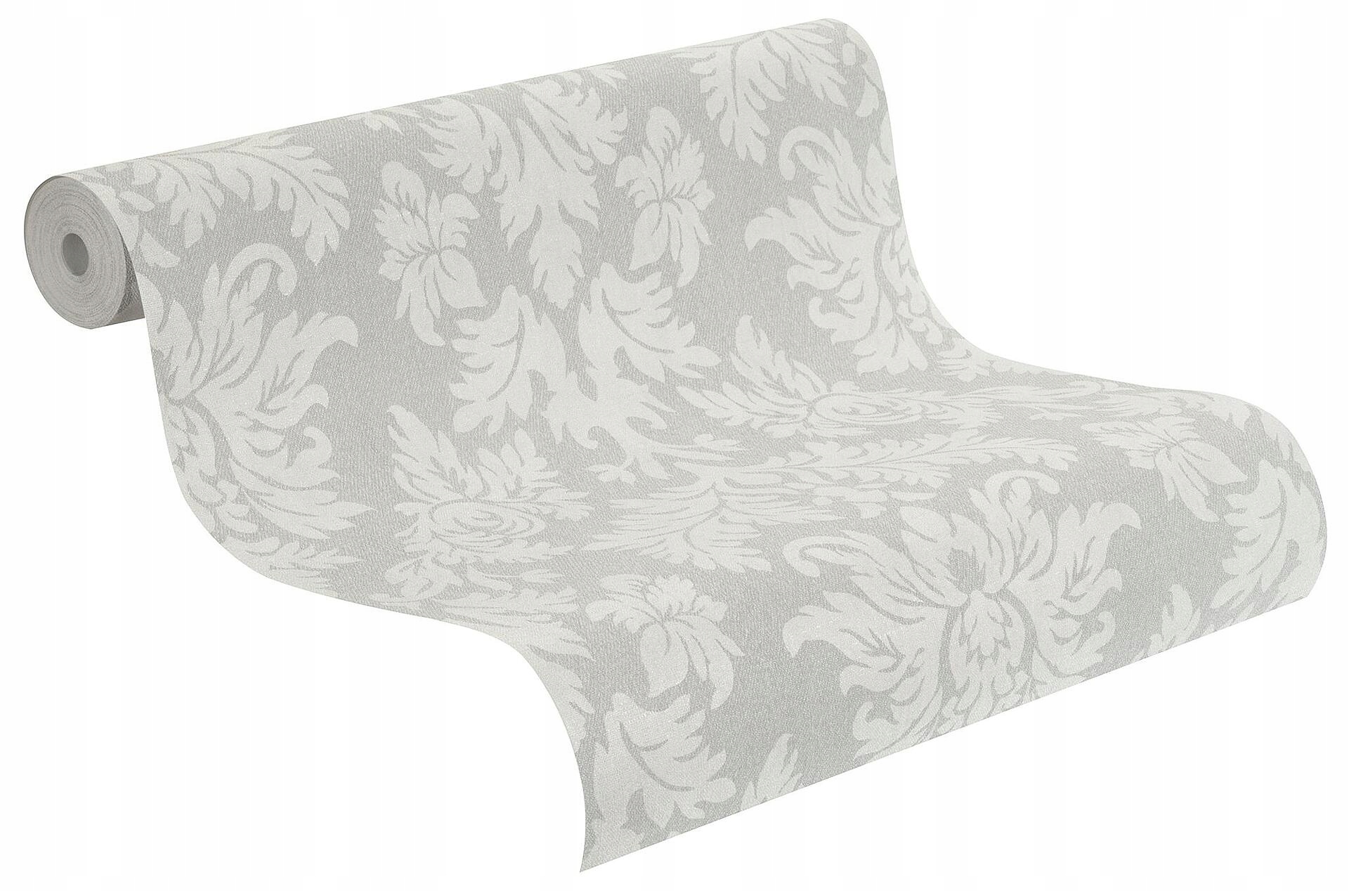 TAPETY TAPETA SZARA ORNAMENT SZARY BIAŁY RASCH EAN (GTIN) 4000441474343