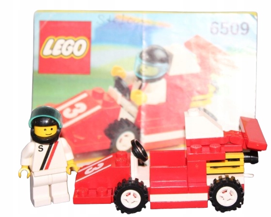 LEGO 6509-2 INSTRUKCJA ZESTAW Red Devil Racer