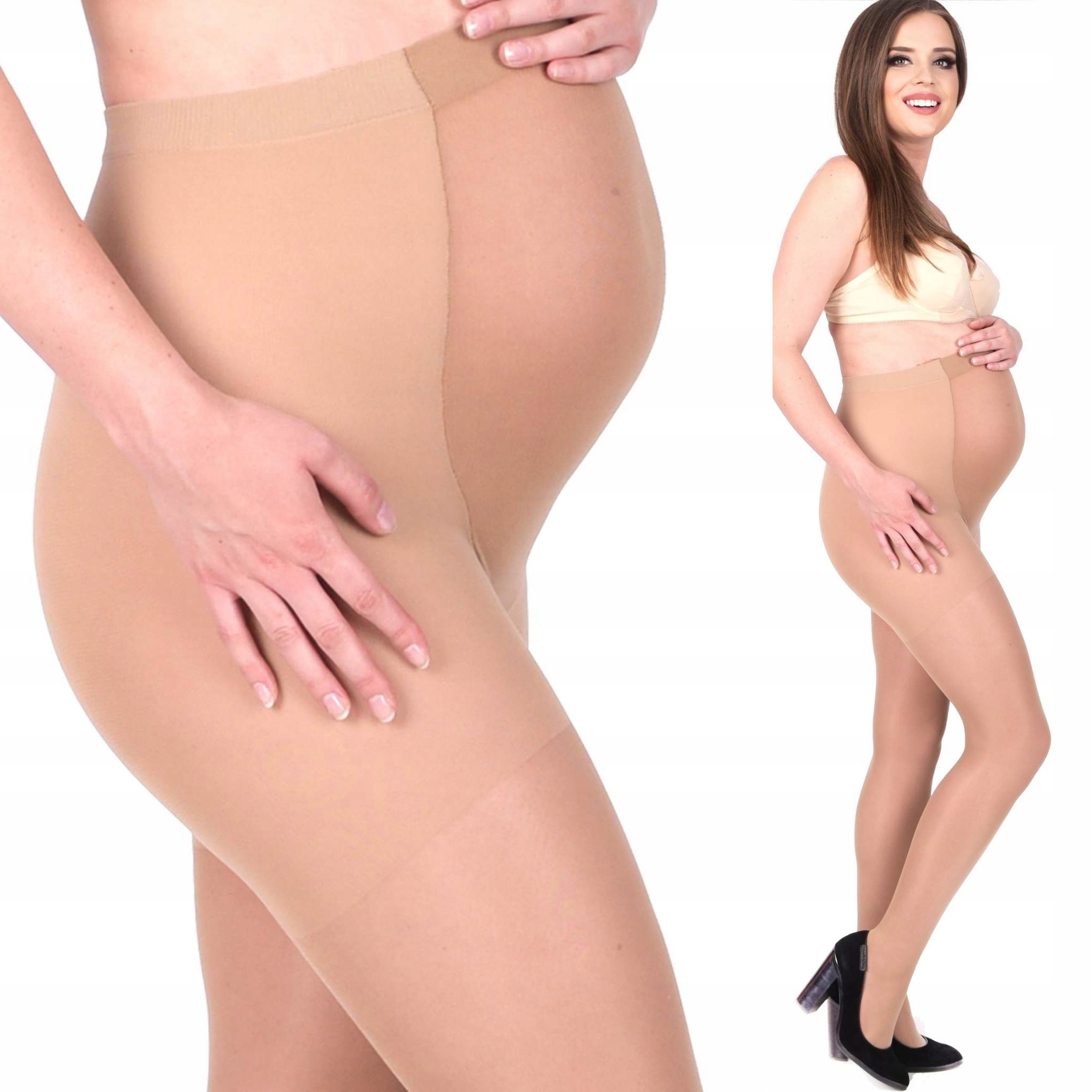 

40den Rajstopy Ciążowe Relaksujące z Panelem