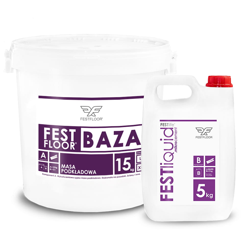 Festfloor Baza 15+5 kg podklad pod mikrocement velikost kameniva XL