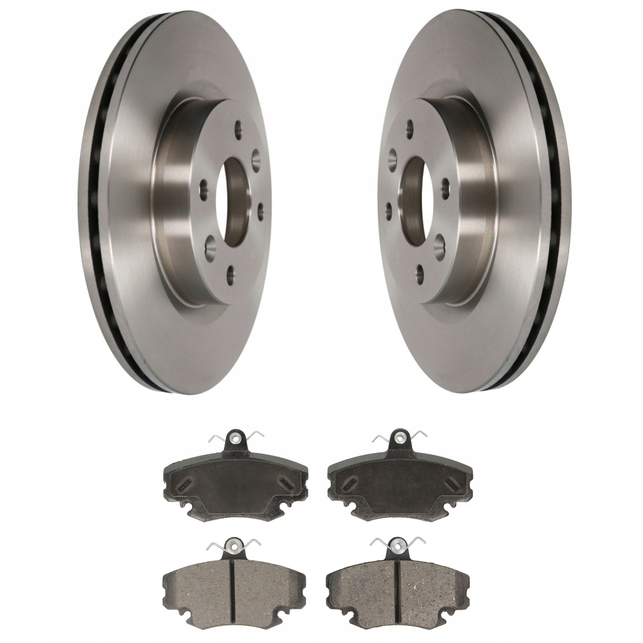 ДИСКИ + КОЛОДКИ ПЕРЕДНИЕ RENAULT CLIO II TWINGO