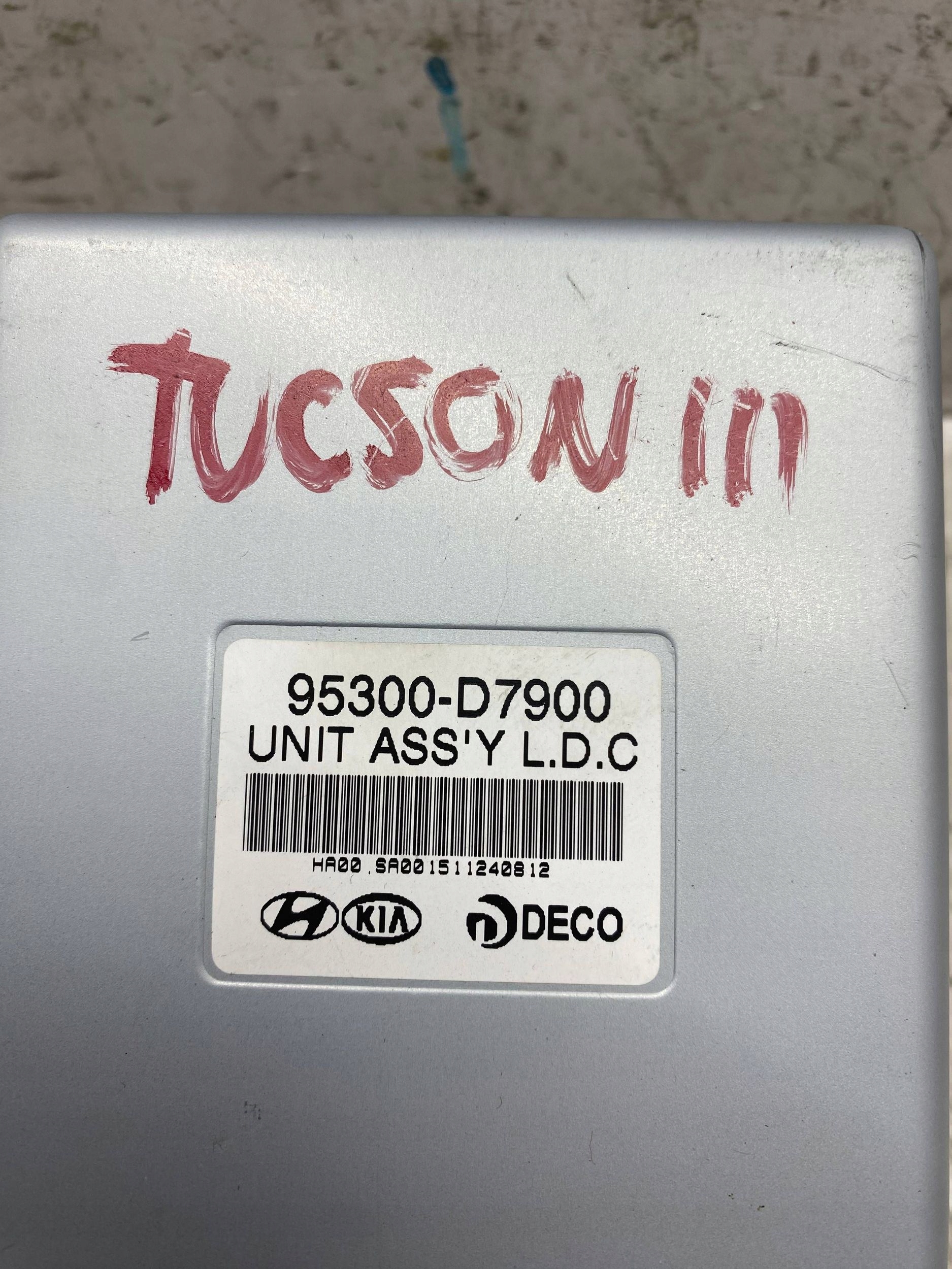 module control unit 95300-D7900 HYUNDAI TUCSON III (2015-2018) 1.7 CRDI
