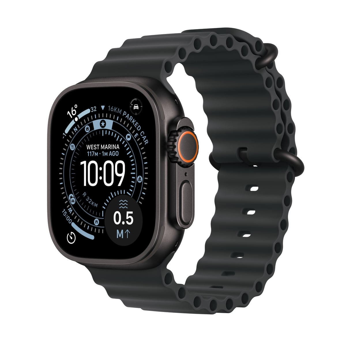 Chytré Hodinky Apple Watch Ultra 3 Gps Cellular 49 mm Black Titanium