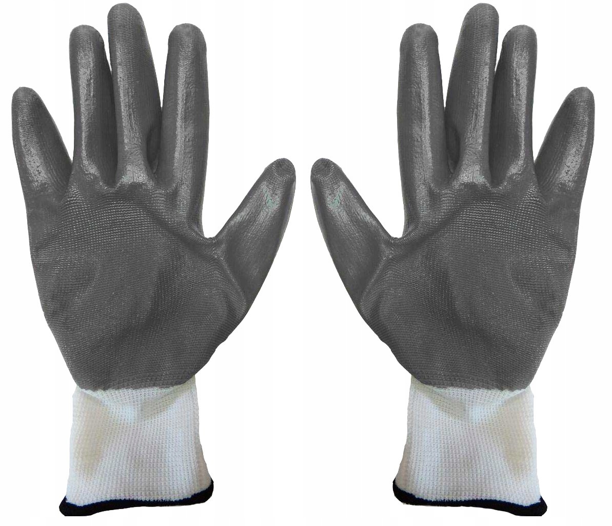 

Rękawiczki dziane robocze nylon szary rozmiar 8