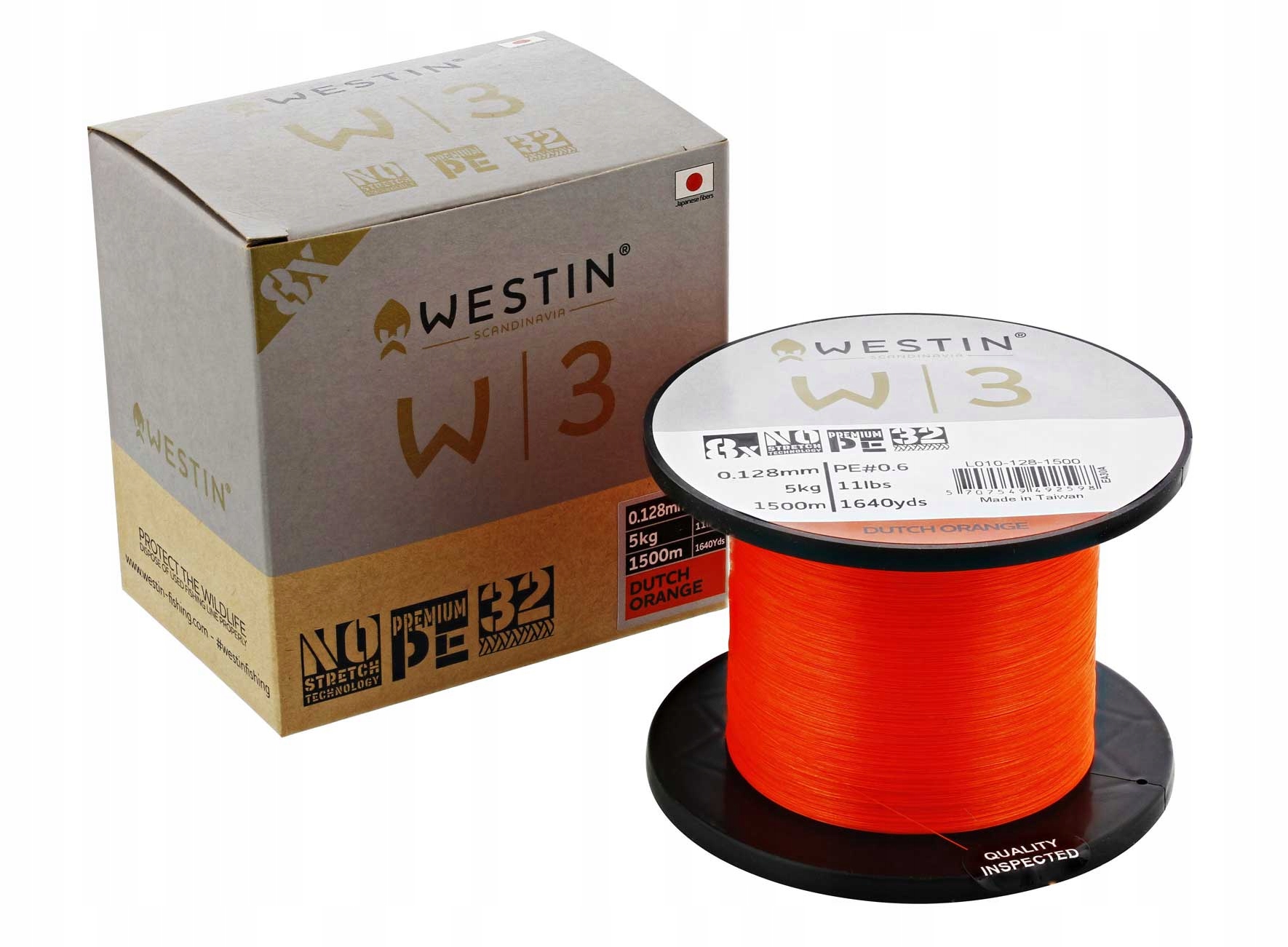 Plecionka Westin W3 8 Braid 0,235mm 1500m