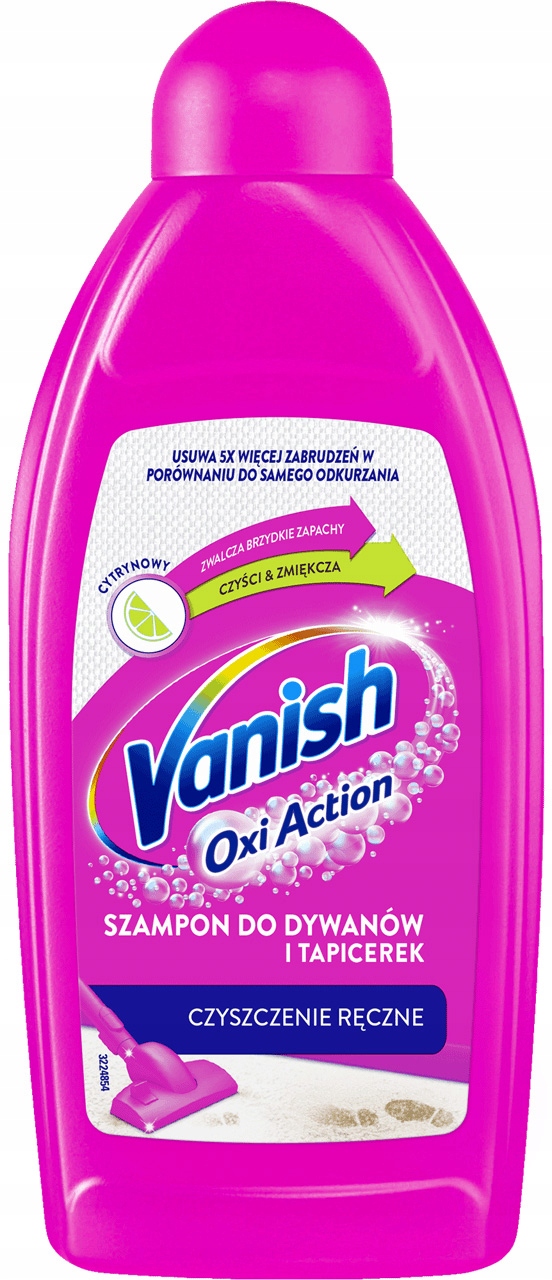 

Vanish Gold Szampon do Prania Dywanów Lemon 500ml