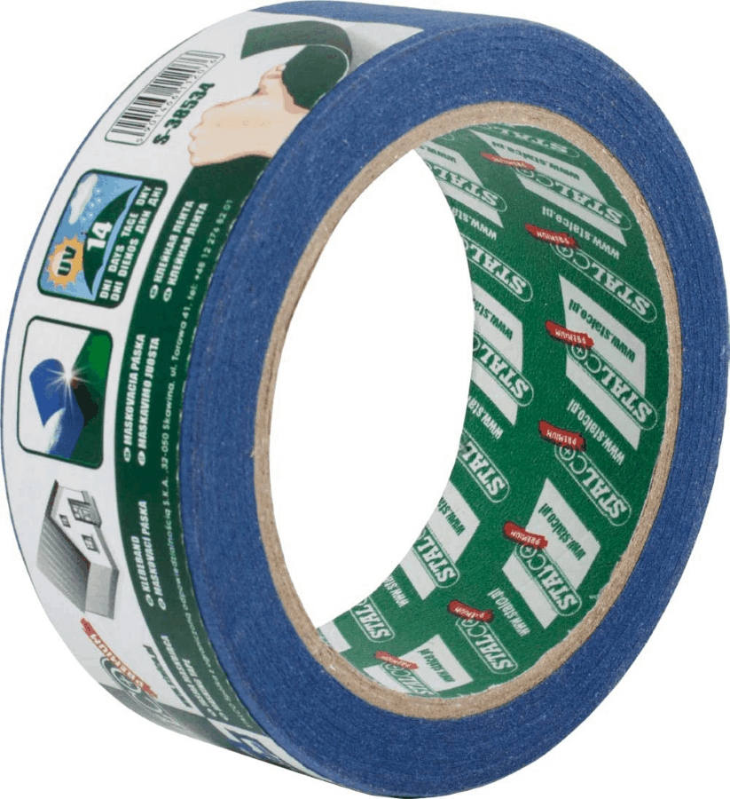 Taśma Maskująca 48X50M Blue Stalco Premium S-38546