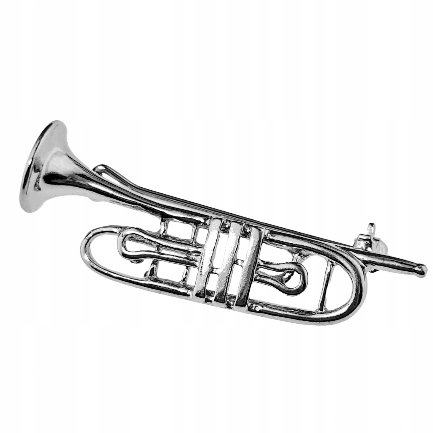 Brož Harf stříbro nástroje