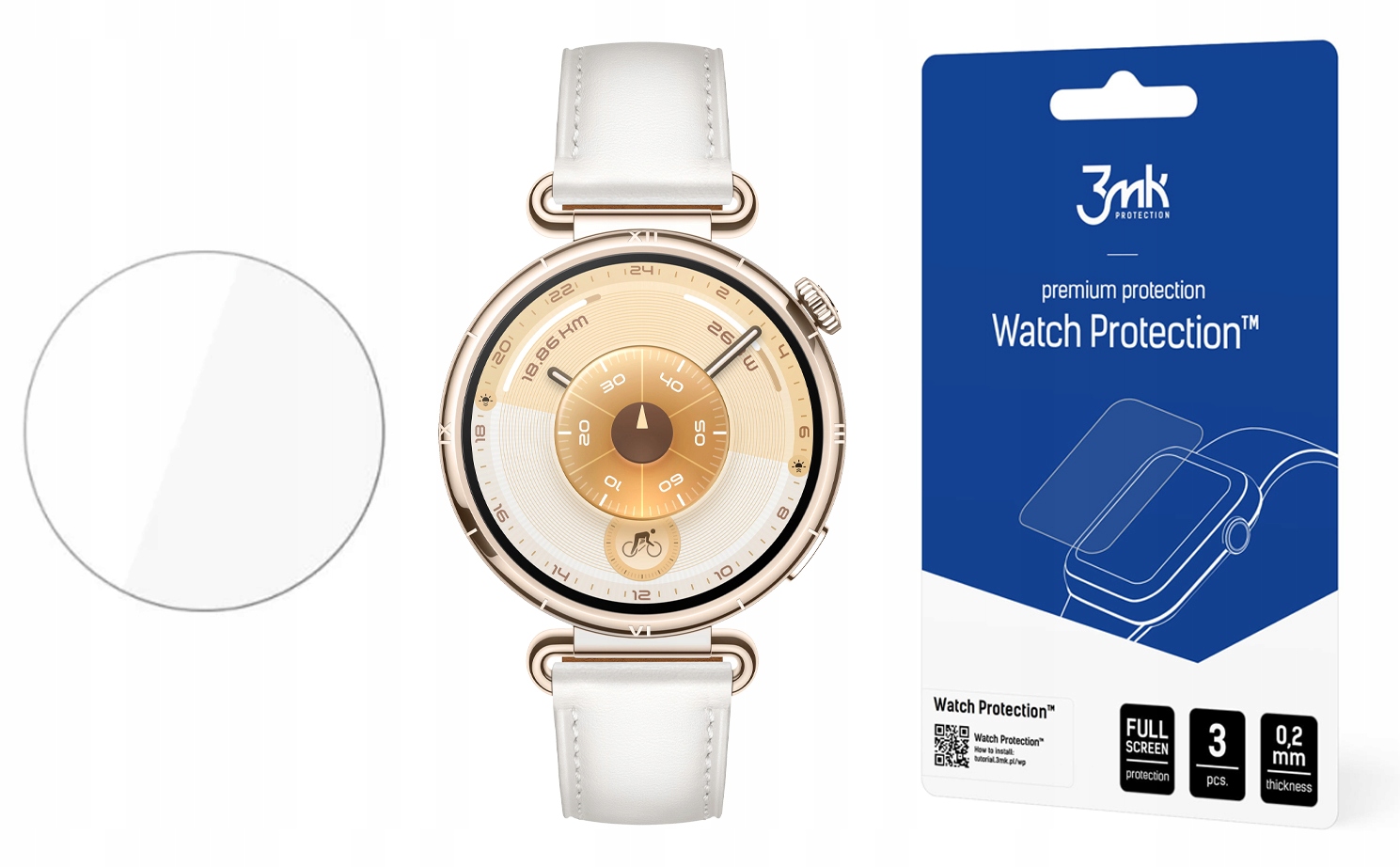 3mk Sklo Flexibleglass Watch pro Huawei Watch GT6 41mm