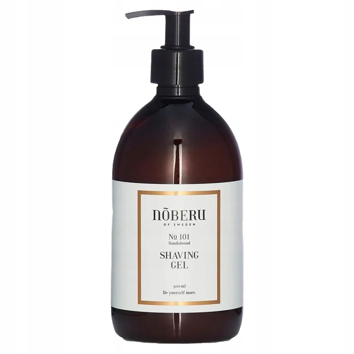 Noberu Shaving Gel Sandalwood gel na holení pro muže 500 ml