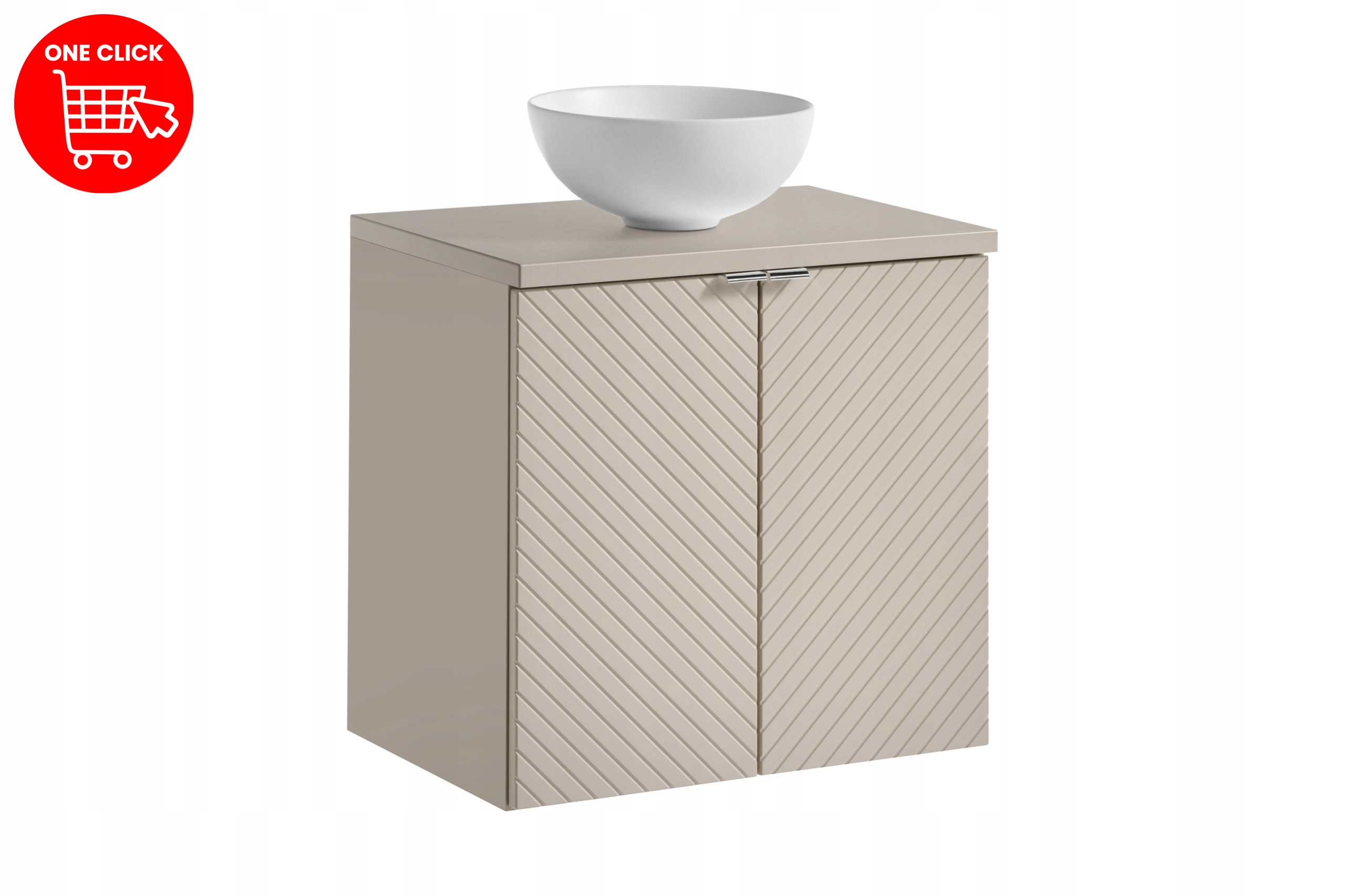 Koupelnová sestava 60 cm s deskou a umyvadlem na desku Domi