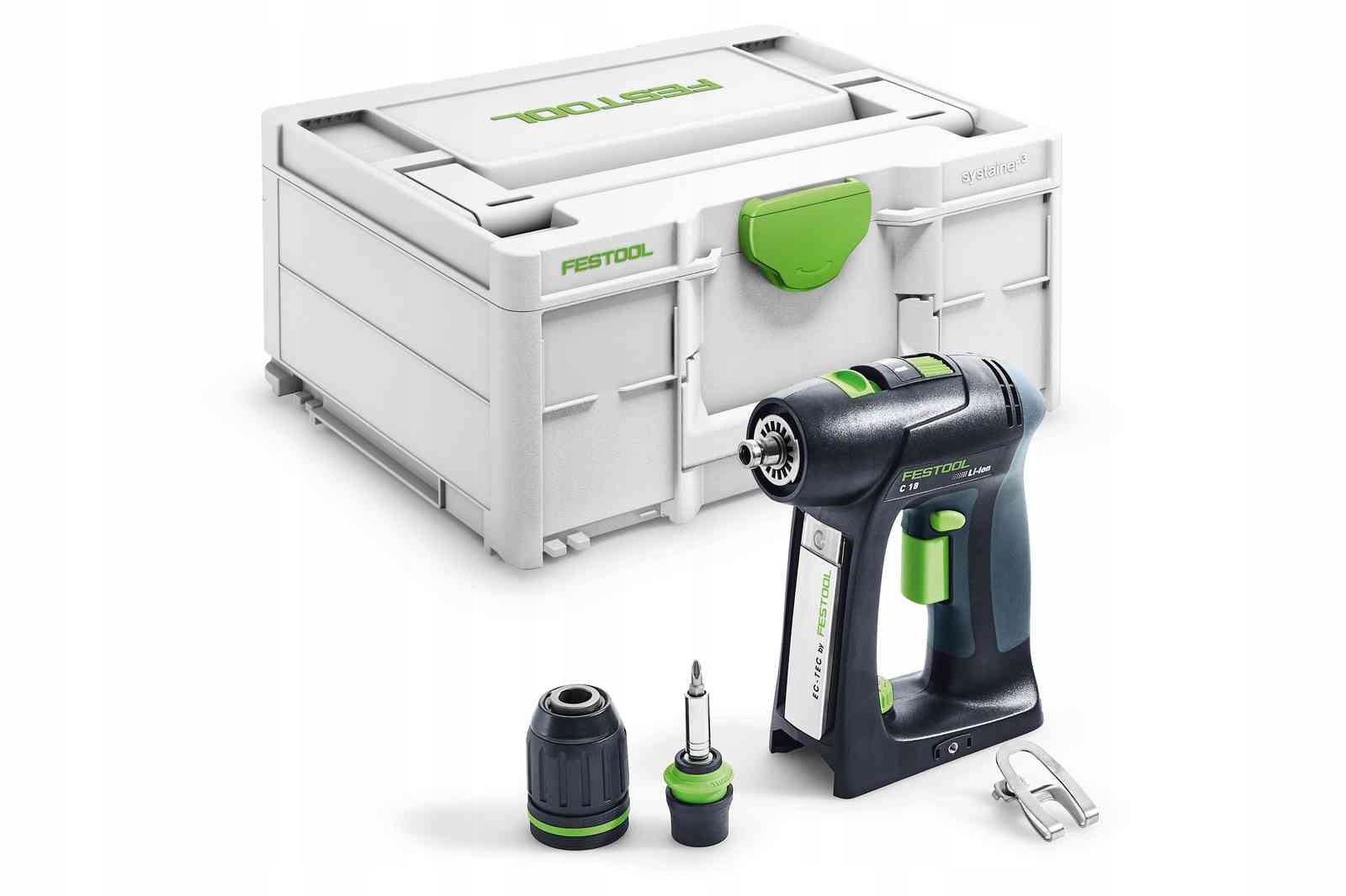 Festool Akumulatorowa wiertarko-wkrętarka C 18 Basic 576434