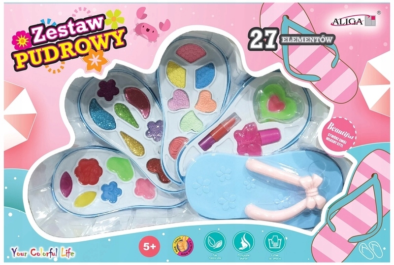 Kosmetika na Líčení Kreativní Dětská sada Makeup Stíny Rtěnka Lux