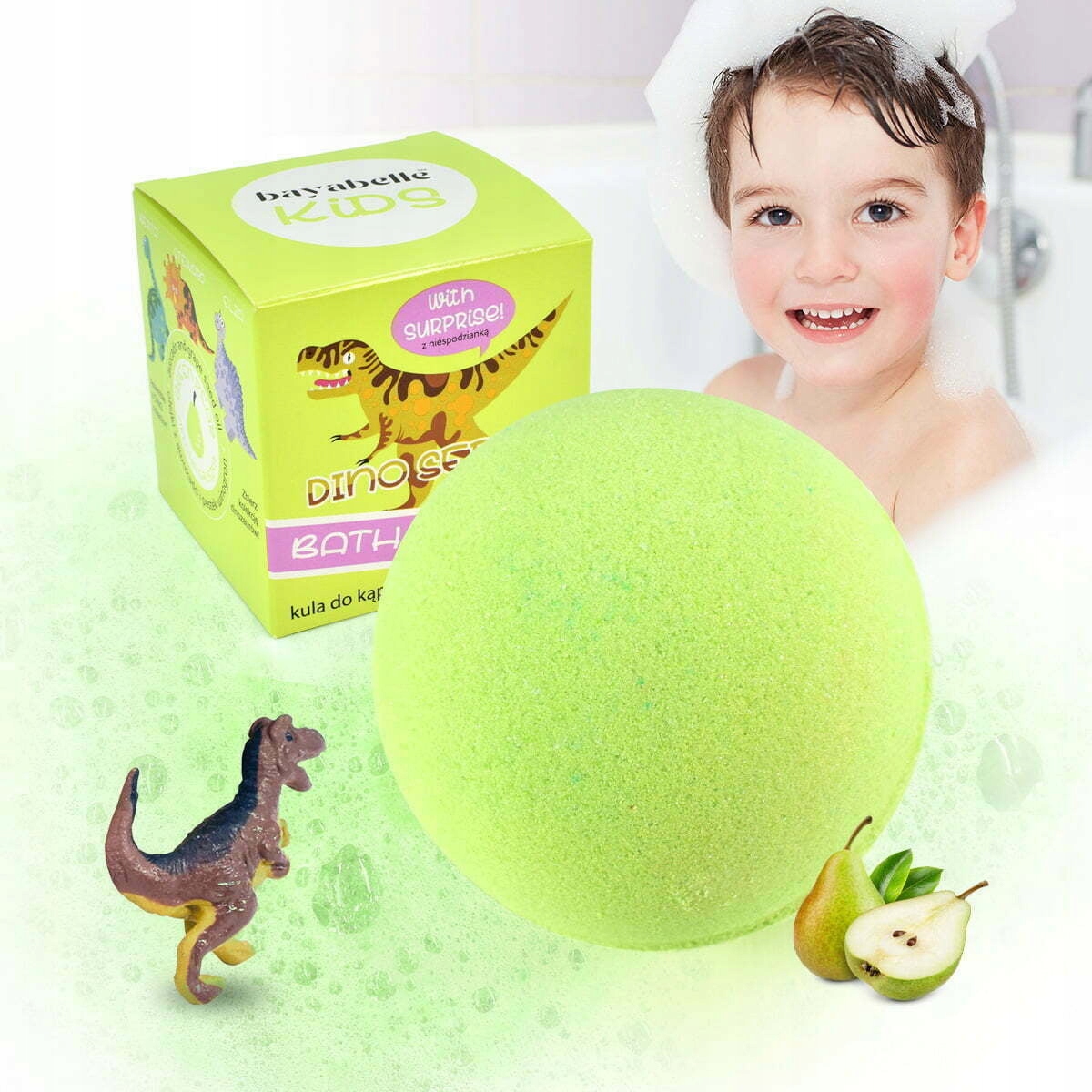 BAYABELLE KIDS - Musująca Kula Do Kąpieli Z Zabawk Marka inna marka