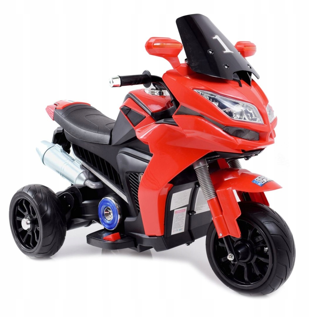 Duży Motor Ścigacz Z Symulacją Wydechu, Miękkie Koła Strong 2 EXCLUSIVE/628