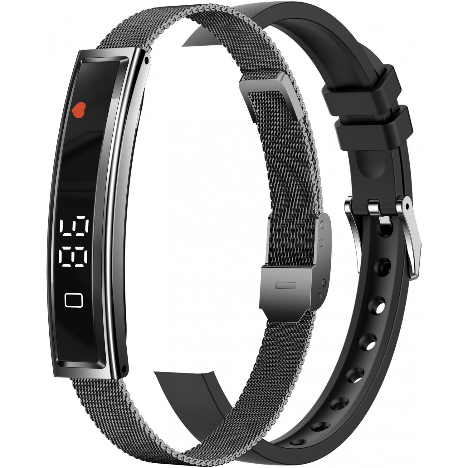 Smartband Enter – puls, tlak, SpO2, spánek, sport, kroky, kalorie