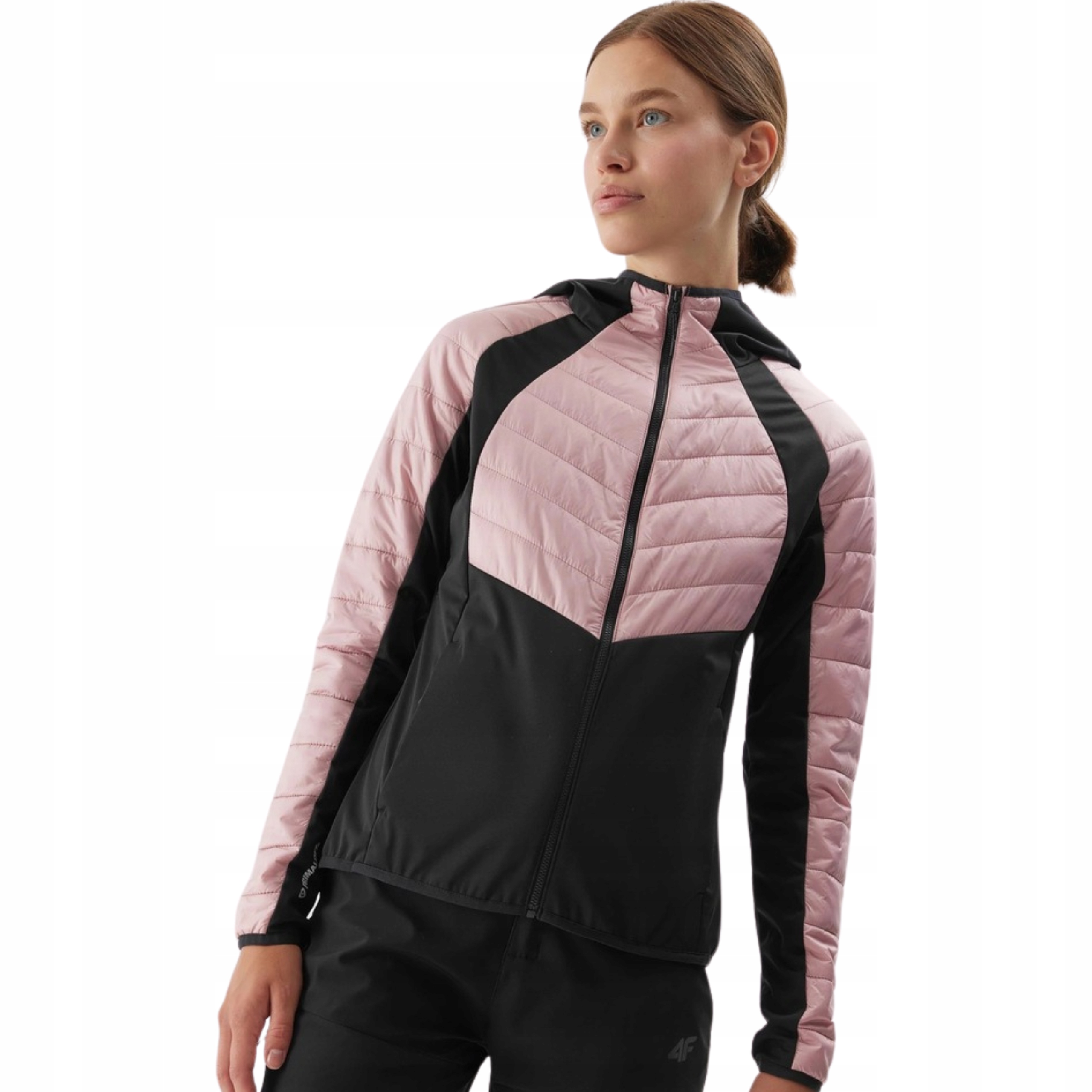 Damska Kurtka Puchowa 4F Z Kapturem Primaloft Lekka S