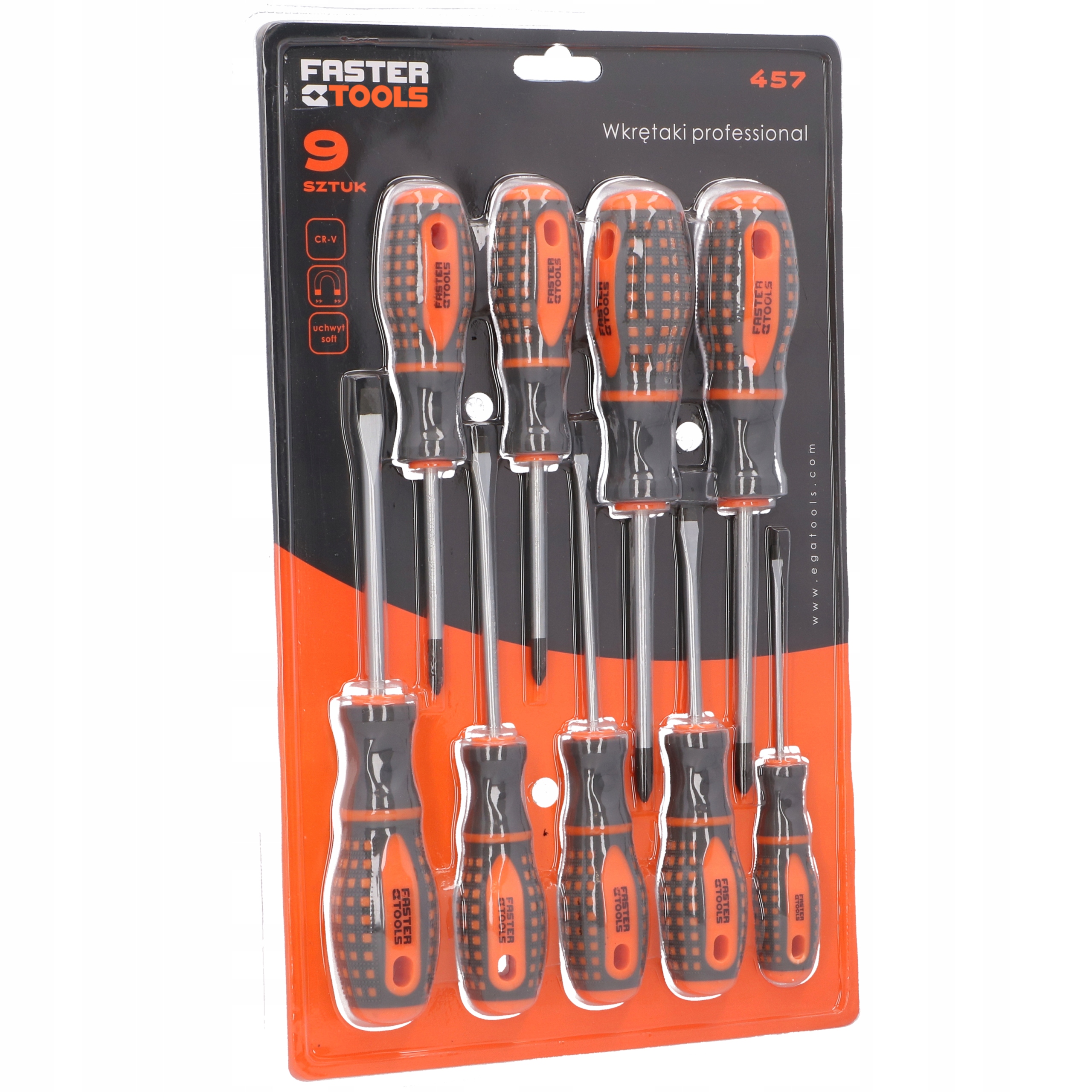 

Faster Tools Wkrętaki Professional Komplet (457)