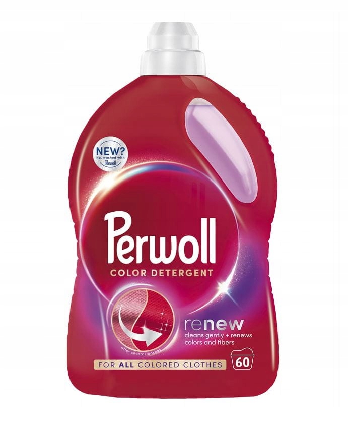 Levně Perwoll Renew Color Tekutý prací prostředek 60 praní 3 L
