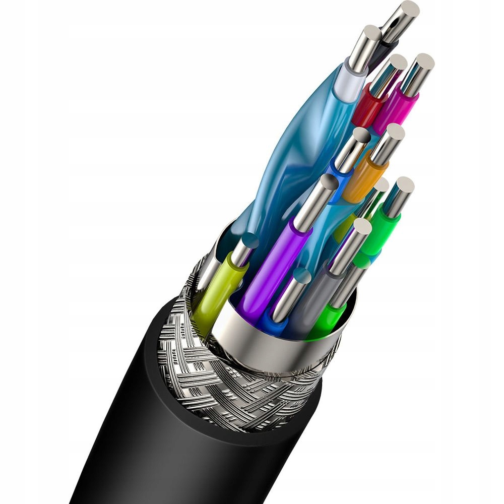 Kabel HDMI do telewizora 2.0 4K/60Hz 0.75m Baseus Model H1