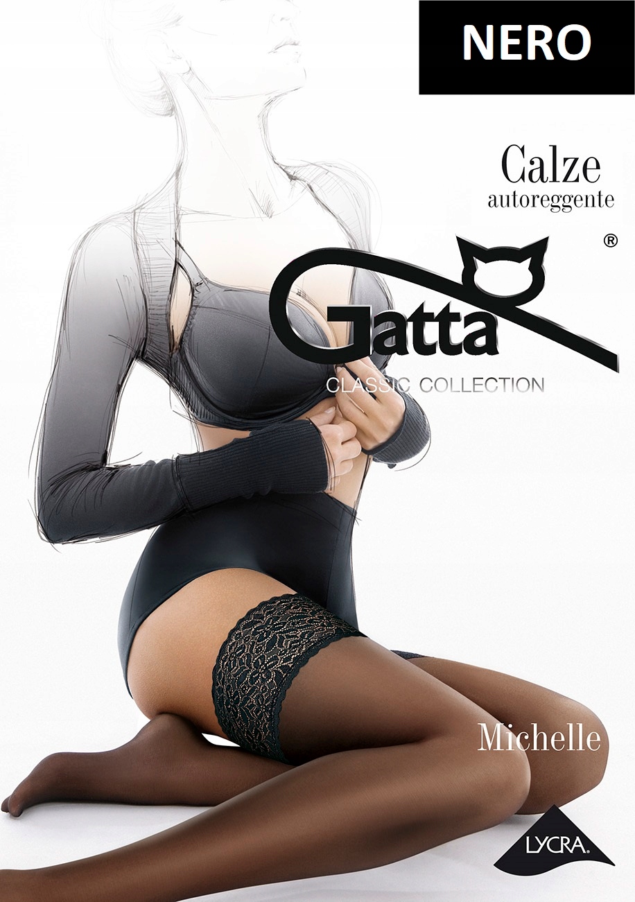 

Pończochy Gatta Michelle 01 Nero 15 Den r. 3/4