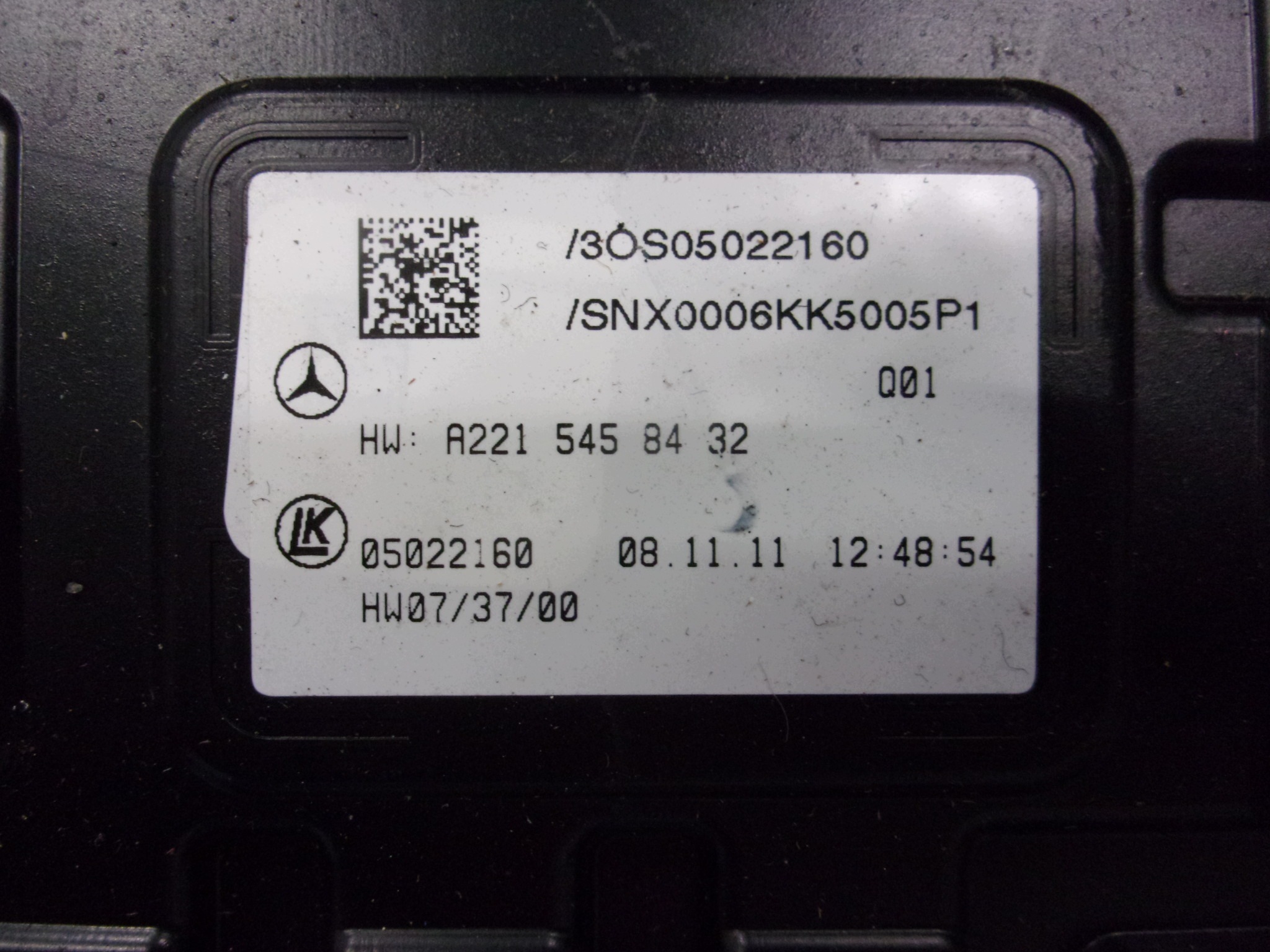 MERCEDES CL 216 W216 CL 500 modulo SAM A2215458432
