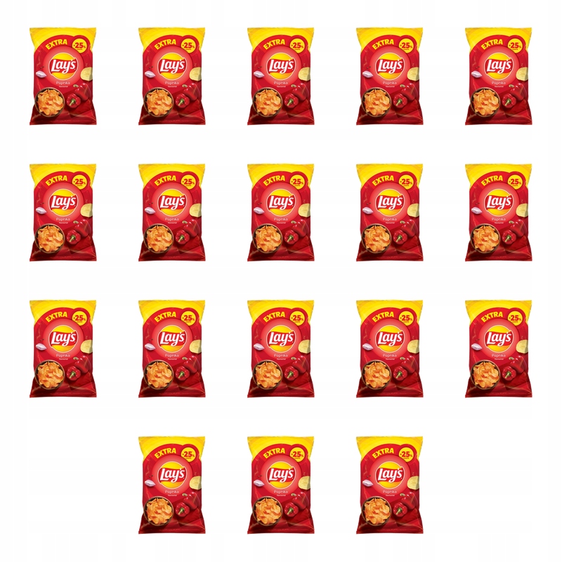 Lay's Chipsy Paprika 163g X18