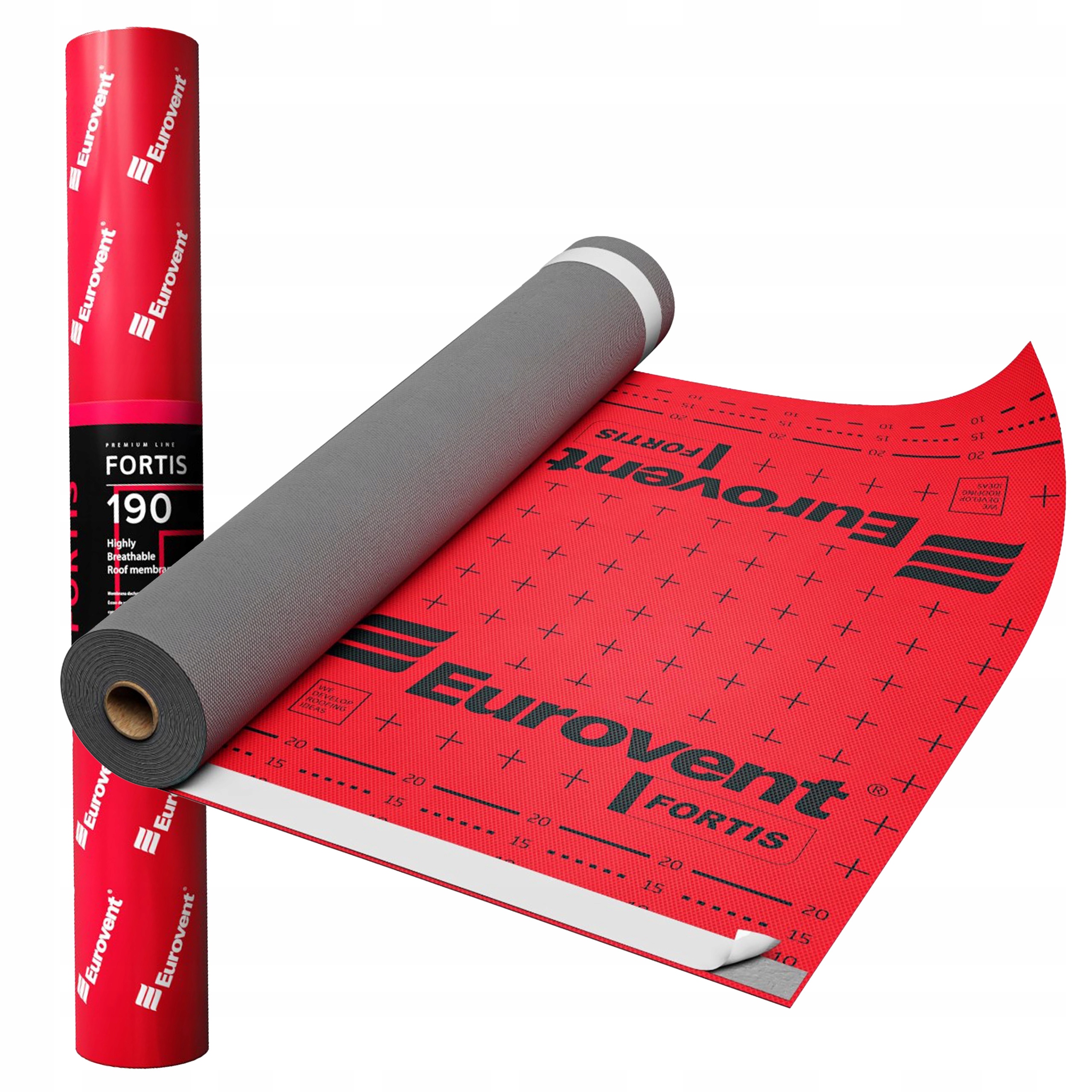 Membrána střešní vysoce paropropustná 190 g 75 m2 Eurovent Fortis SK2