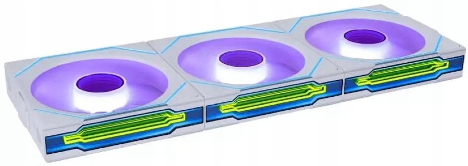 Lian Li UNI FAN SL-INF Wireless ARGB PWM 120мм білий 3 штуки і контролер