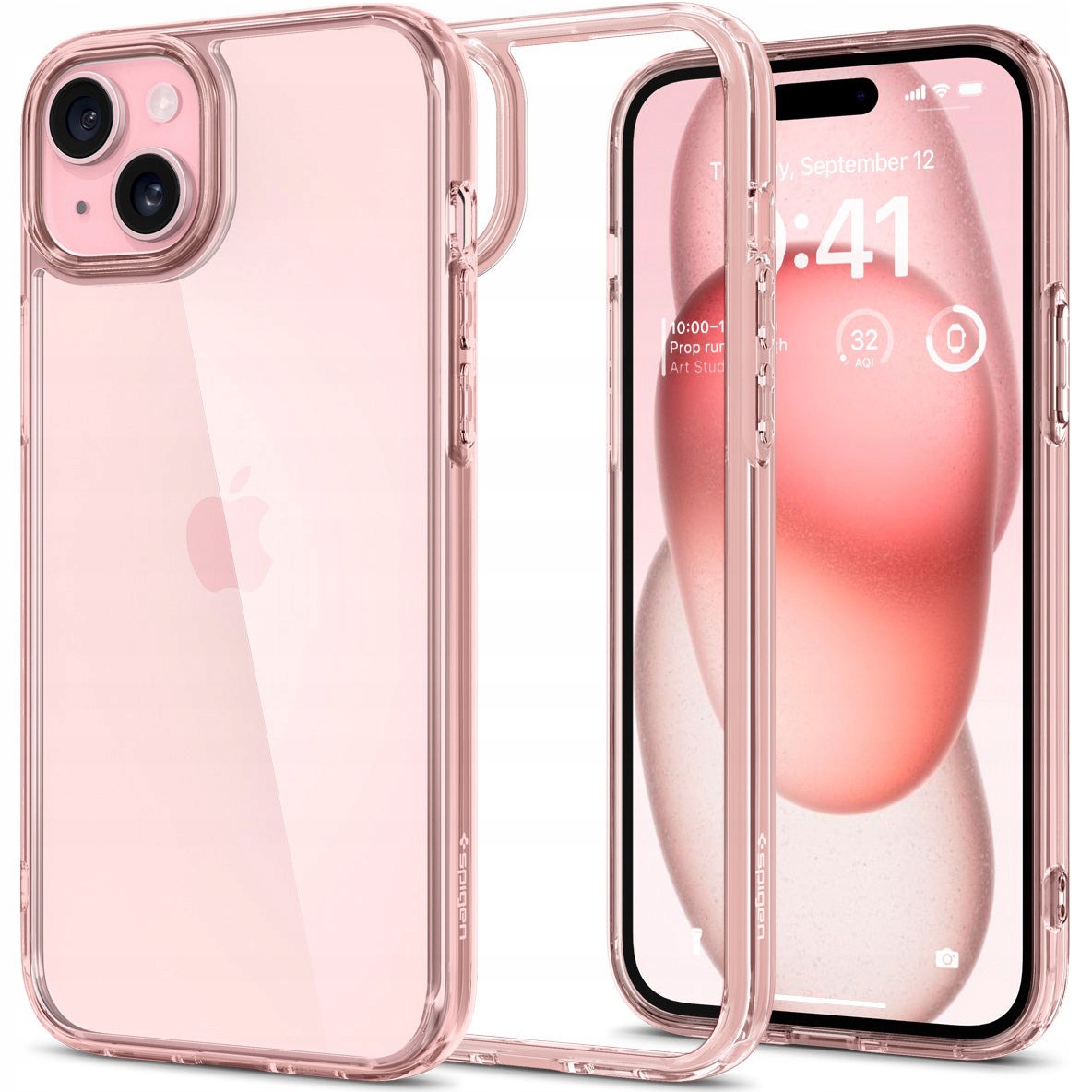 Etui do iPhone 15, Spigen Ultra Hybrid, case cover Stan opakowania oryginalne